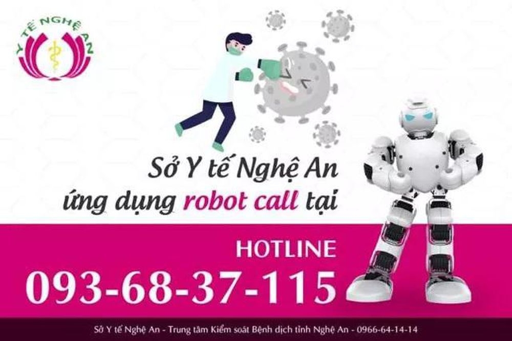 nghe an trien khai he thong robot call trong truy vet phong chong dich covid 19