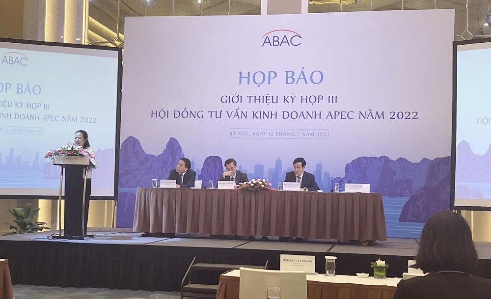 Sắp diễn ra kỳ họp lần thứ III Hội đồng Tư vấn Kinh doanh APEC (ABAC III)