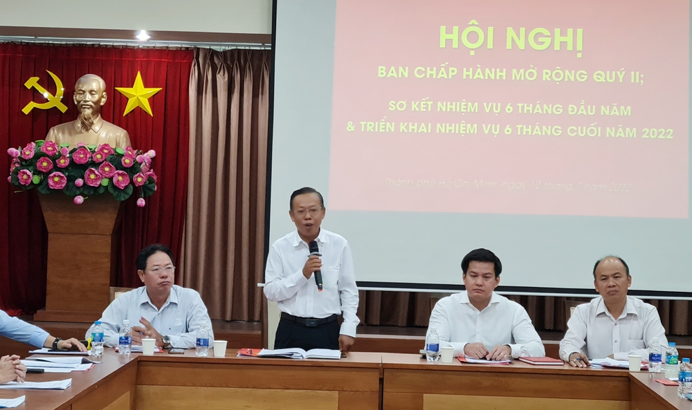 Hội nghị Ban chấp hành mở rộng sơ kết công tác 6 tháng đầu năm 2022