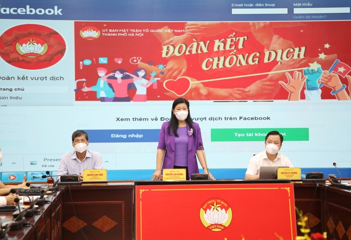 ra mat fanpage doan ket chong dich va hotline ho tro cac hoan canh kho khan tren dia ban thanh pho ha noi