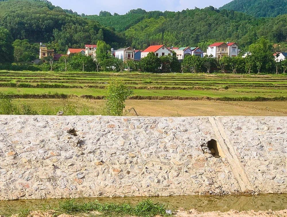 yen dung bac giang du an kenh tieu gan 130 ty dong co dau hieu hu hong do dau