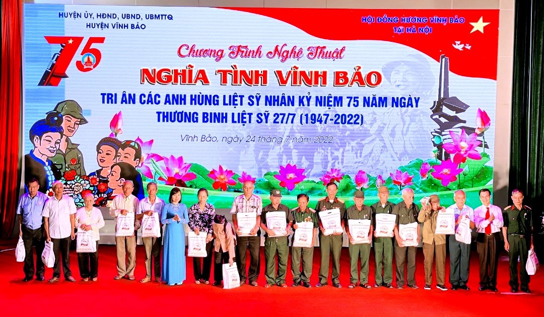 hoi dong huong vinh bao tai ha noi huong ve que dem nhac nghia tinh vinh bao ky niem 75 nam ngay thuong binh liet sy