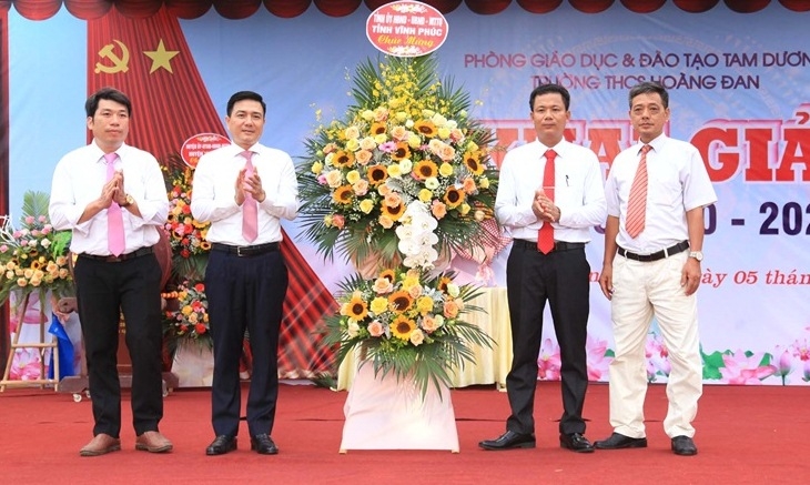 Tam Dương (Vĩnh Phúc): Khai giảng “mùa Covid-19”