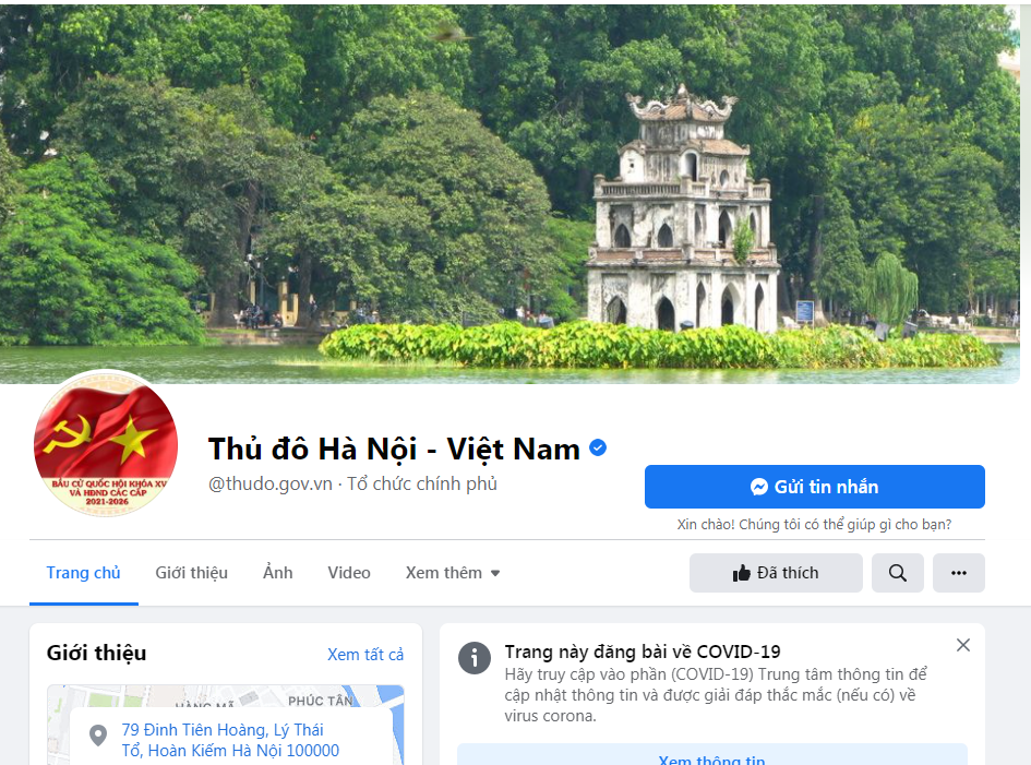 ha noi xu ly nghiem cac trang nhom co tinh gia mao thong tin cua chinh quyen thanh pho