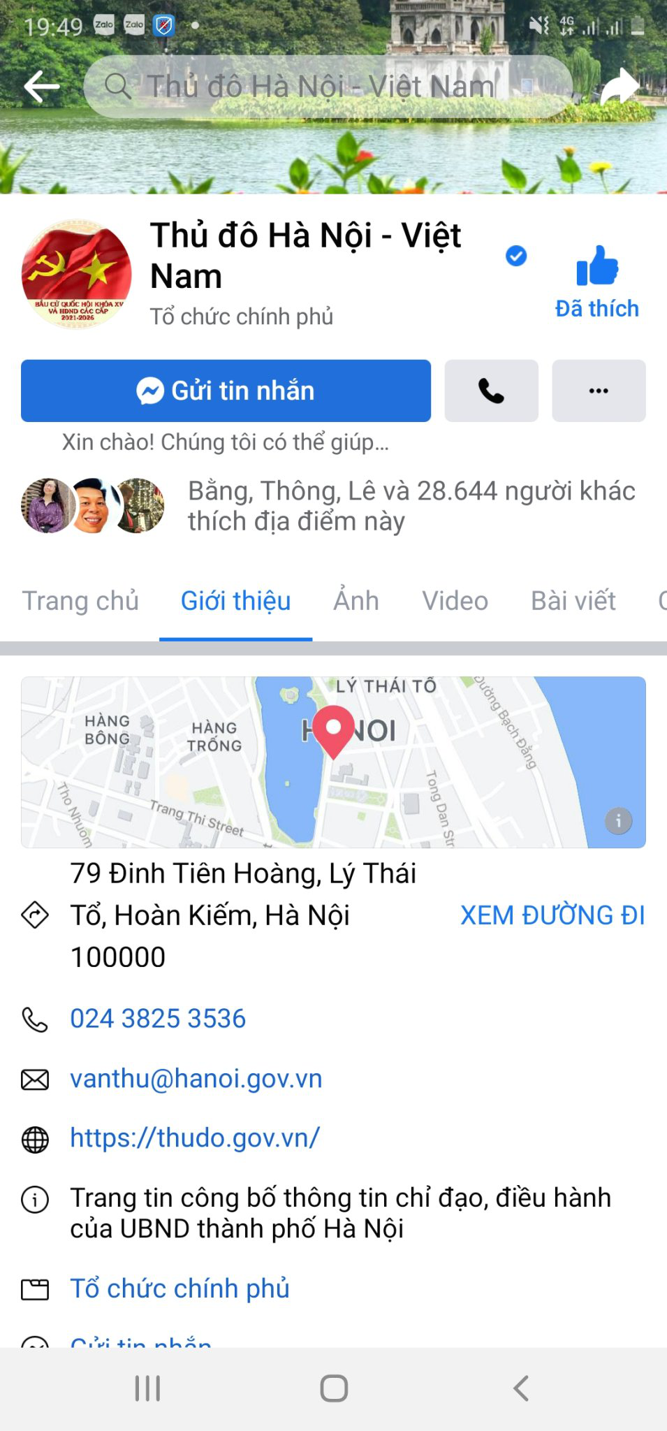 ha noi xu ly nghiem cac trang nhom co tinh gia mao thong tin cua chinh quyen thanh pho