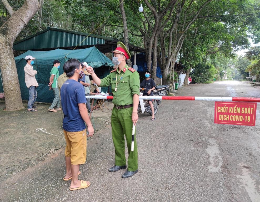 Thanh Hóa: Chấn chỉnh hoạt động của các chốt kiểm soát phòng, chống dịch Covid-19