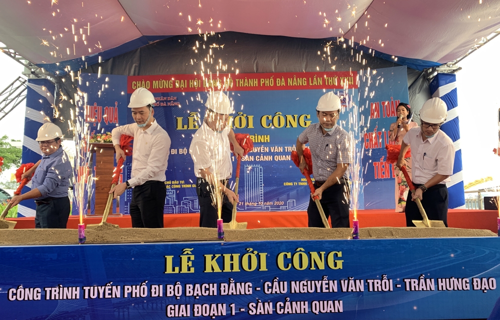 da nang khoi cong tuyen pho di bo bach dang nguyen van troi tran hung dao