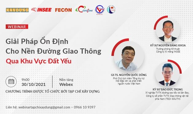 Giải pháp ổn định cho nền đường giao thông qua khu vực đất yếu