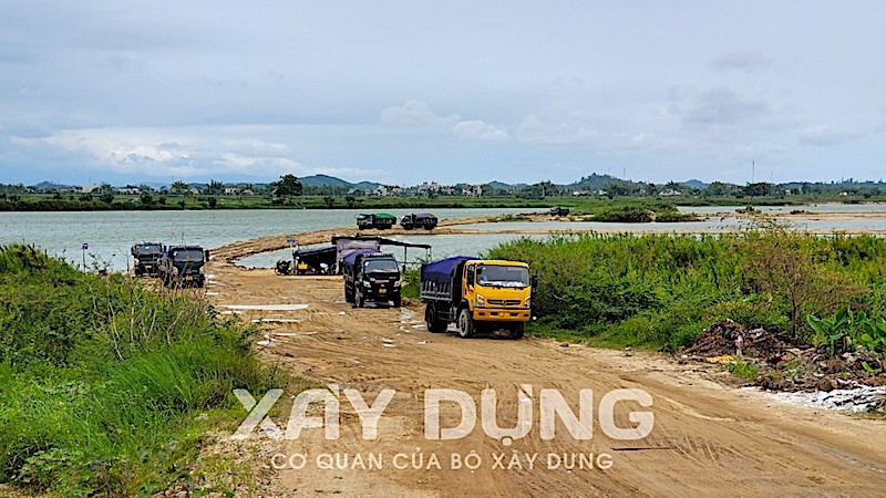 quang ngai dau gia mo cat lon chua tung co tren song tra khuc