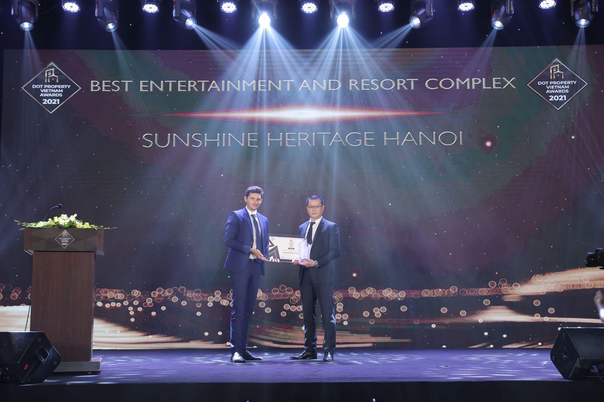 sunshine homes thang dam voi nhieu hang muc giai thuong quan trong tai dot property vietnam awards 2021