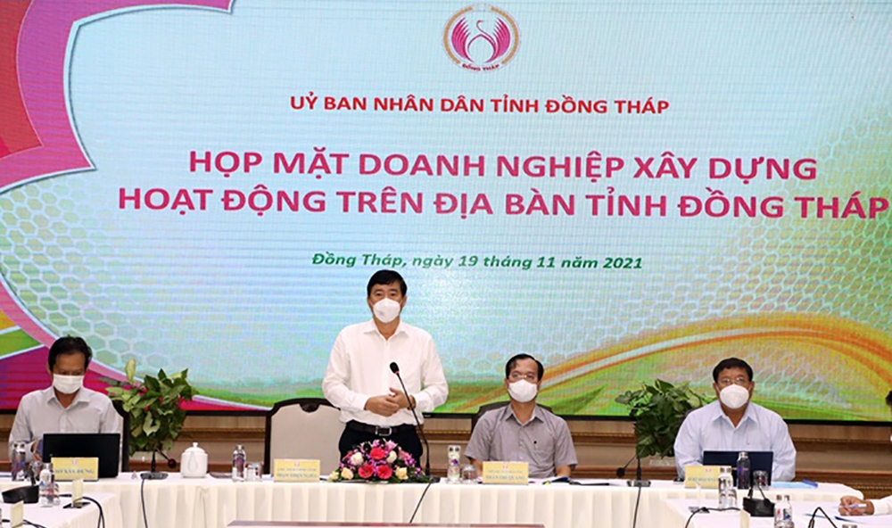 Đồng Tháp: 99,7% công trình khôi phục thi công xây dựng