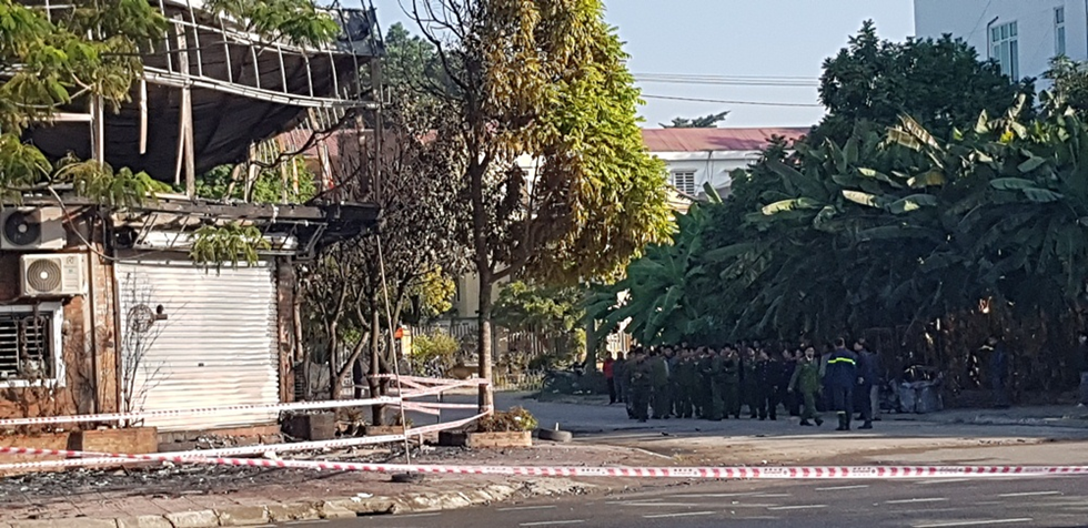 vinh phuc chay quan an 4 nguoi thiet mang