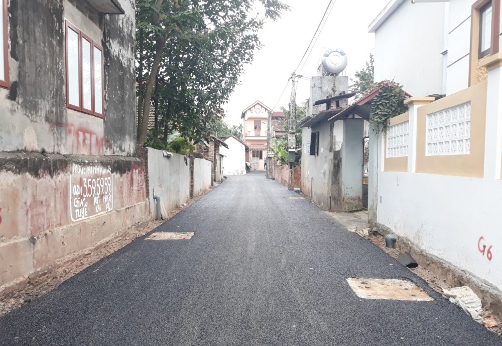 yen lac vinh phuc xa nguyet duc tap trung dau tu nang cap cac tuyen duong giao thong nong thon