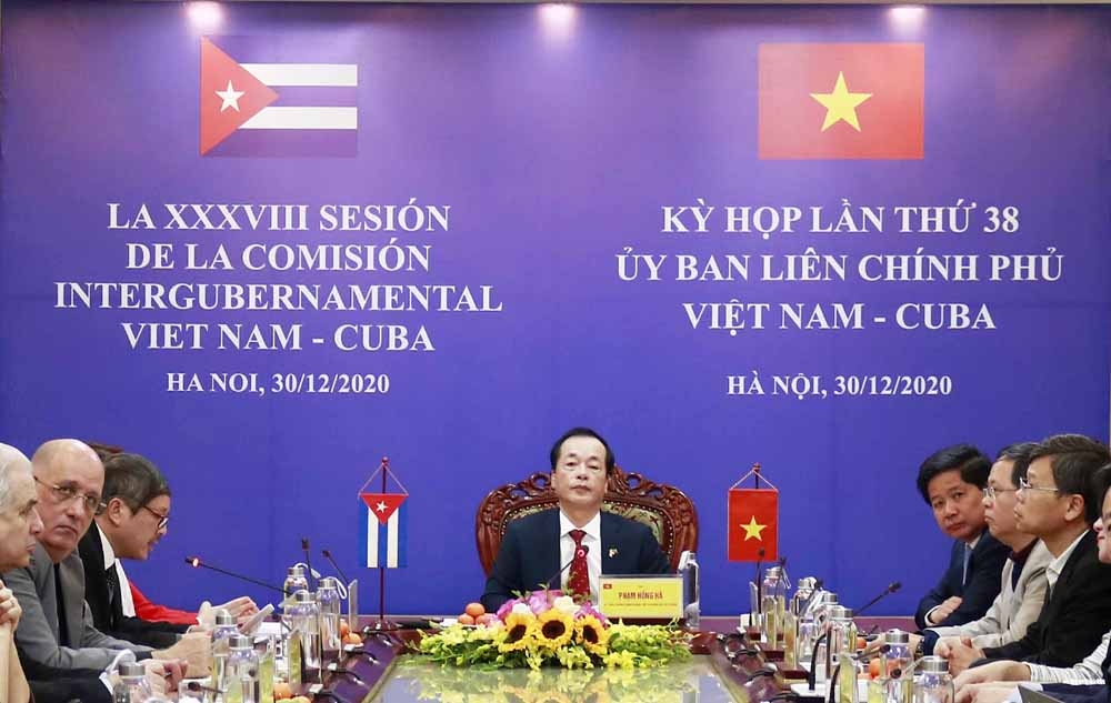 viet nam tiep tuc la doi tac thuong mai lon thu 2 cua cuba o khu vuc chau a