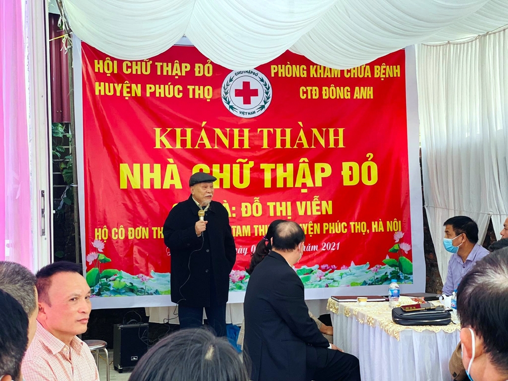 ha noi khanh thanh va ban giao nha chu thap do cho hoi vien ngheo huyen phuc tho