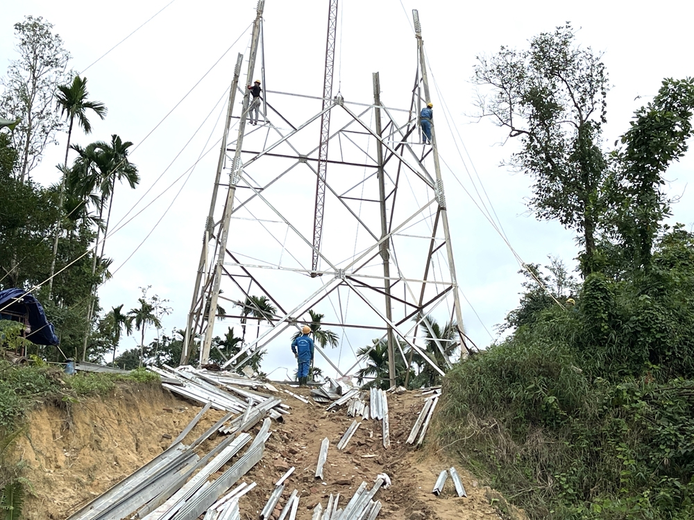 quang nam no luc giai toa den bu de ban giao mat bang cho du an duong day 500kv di qua dia ban huyen tien phuoc