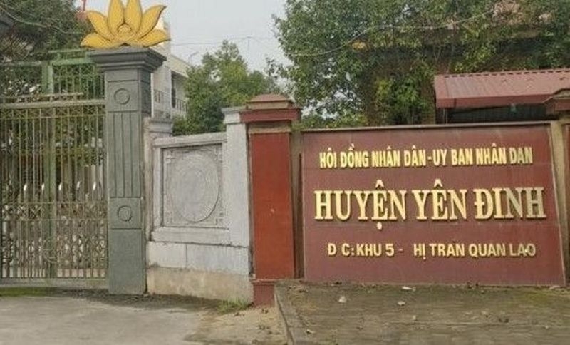 thanh hoa khoi to nguyen chu tich ubnd huyen yen dinh