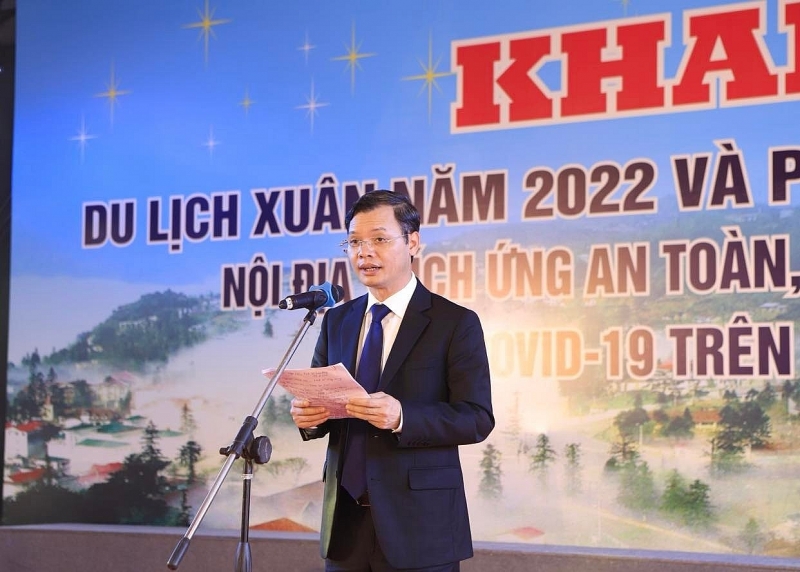 vinh phuc khai mac du lich xuan nam 2022 voi chu de du lich an toan trai nghiem tron ven