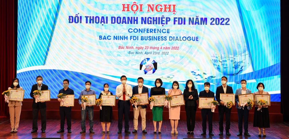 Bắc Ninh: Đối thoại tháo gỡ khó khăn cho doanh nghiệp FDI năm 2022