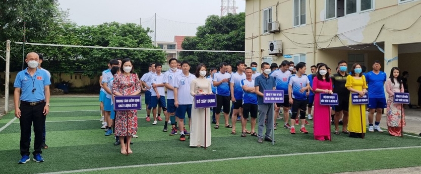 Công đoàn ngành Xây dựng Hà Tĩnh: Tổ chức thành công giải thể thao chào mừng ngày truyền thống Ngành