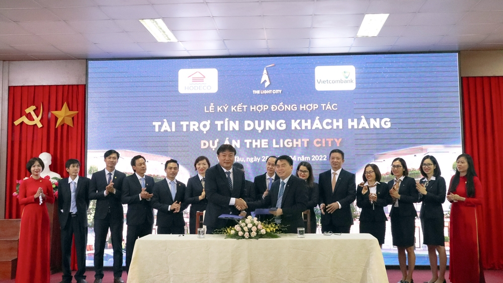 Vietcombank Vũng Tàu tài trợ tín dụng khách hàng dự án The Light City