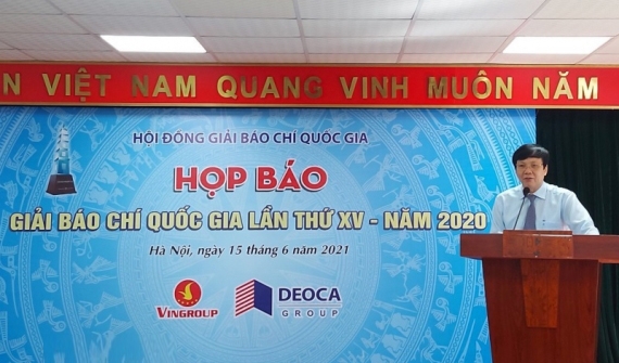 Giải Báo chí quốc gia lần đầu tiên có giải Đặc biệt