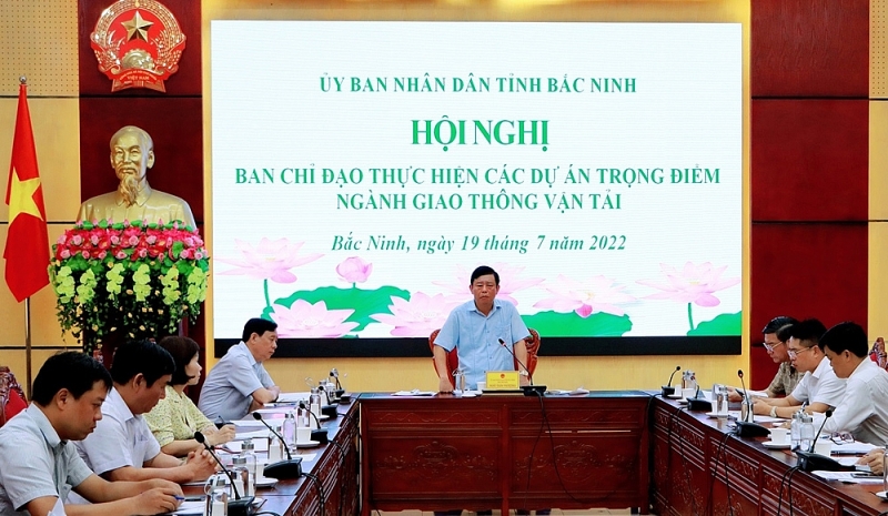 bac ninh don doc tien do cac du an trong diem nganh giao thong van tai