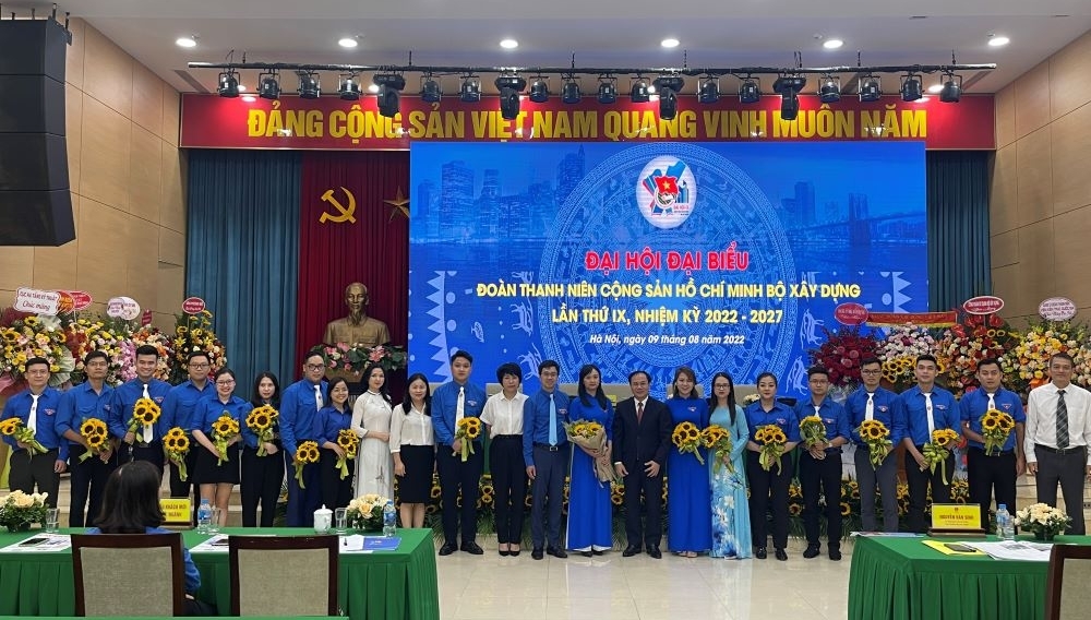 Đoàn Thanh niên Bộ Xây dựng tổ chức thành công Đại hội lần thứ IX, nhiệm kỳ 2022 - 2027