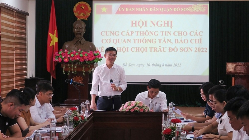 hai phong le hoi choi trau do son nam 2022 to chuc voi nhieu hoat dong su kien hap dan