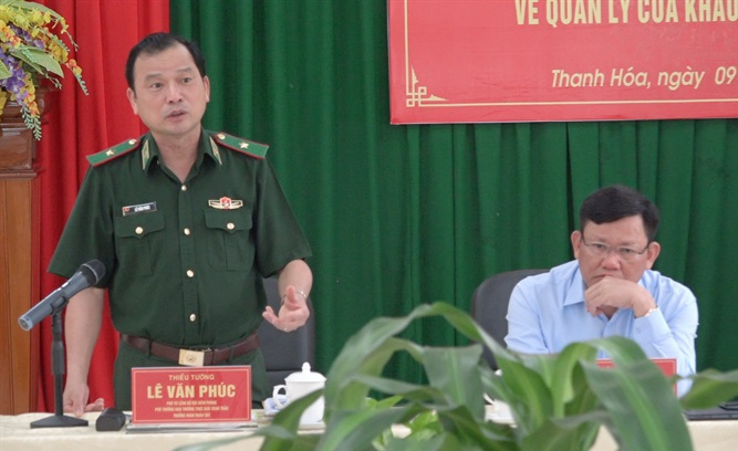 doan cong tac cua bo quoc phong khao sat cua khau loi mo tai mot so tinh mien trung lien quan toi quy hoach xay dung cua khau