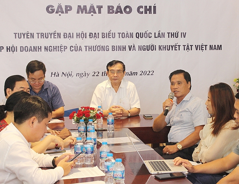 sap dien ra dai hoi dai bieu toan quoc hiep hoi doanh nghiep cua thuong binh va nguoi khuyet tat viet nam lan thu iv