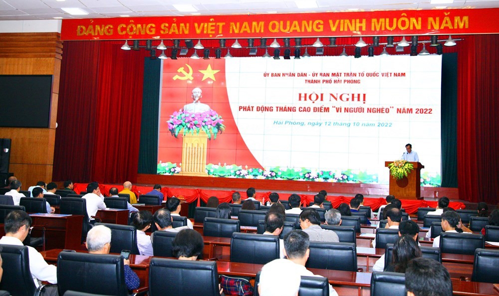 hai phong phat dong thang cao diem vi nguoi ngheo nam 2022