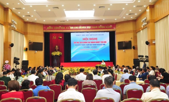 ha noi gap mat bieu duong doanh nghiep tieu bieu quan hoan kiem