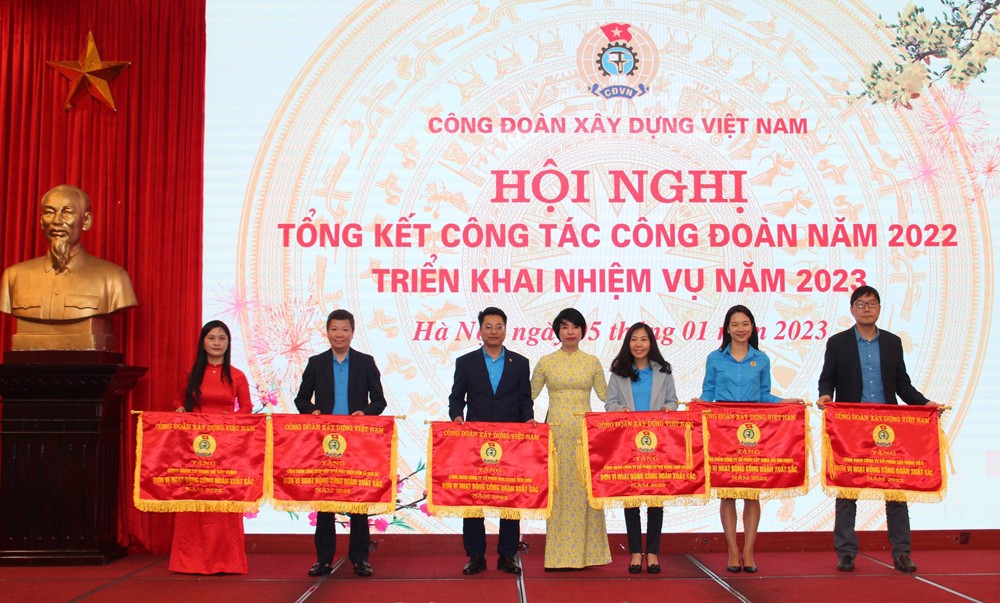 Công đoàn Xây dựng Việt Nam: Thi đua hoàn thành các nhiệm vụ trọng tâm nhiệm kỳ XIII (2018 - 2023)