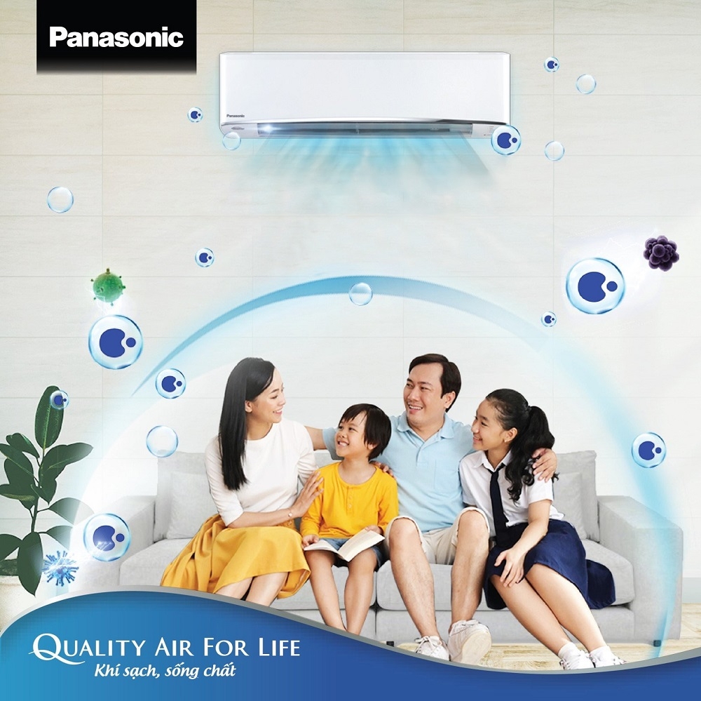 Điều hòa Panasonic trang bị nanoe™ X ức chế được vi rút SARS-CoV-2