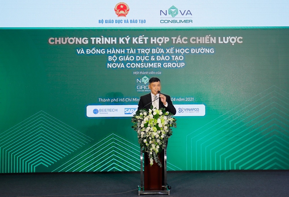 Nova Consumer Group mang “Bữa xế học đường” tới 5.000 học sinh tiểu học