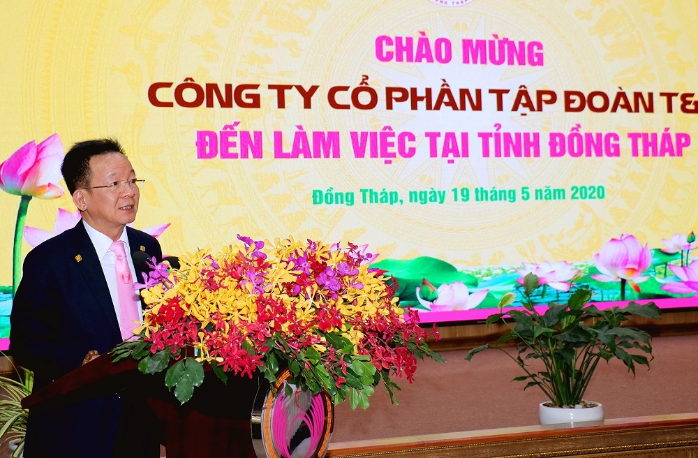 T&T Group hợp tác chiến lược toàn diện với tỉnh Đồng Tháp