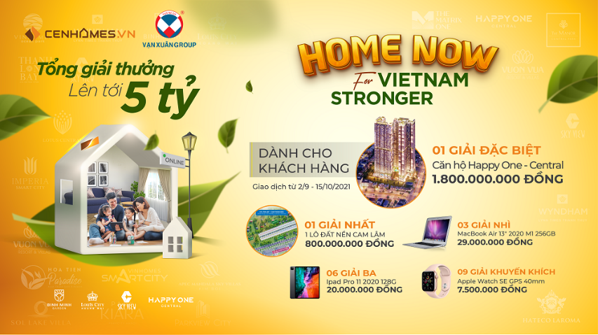 Vạn Xuân Group đồng hành cùng Cenhomes.vn kích hoạt tinh thần chiến thắng đại dịch