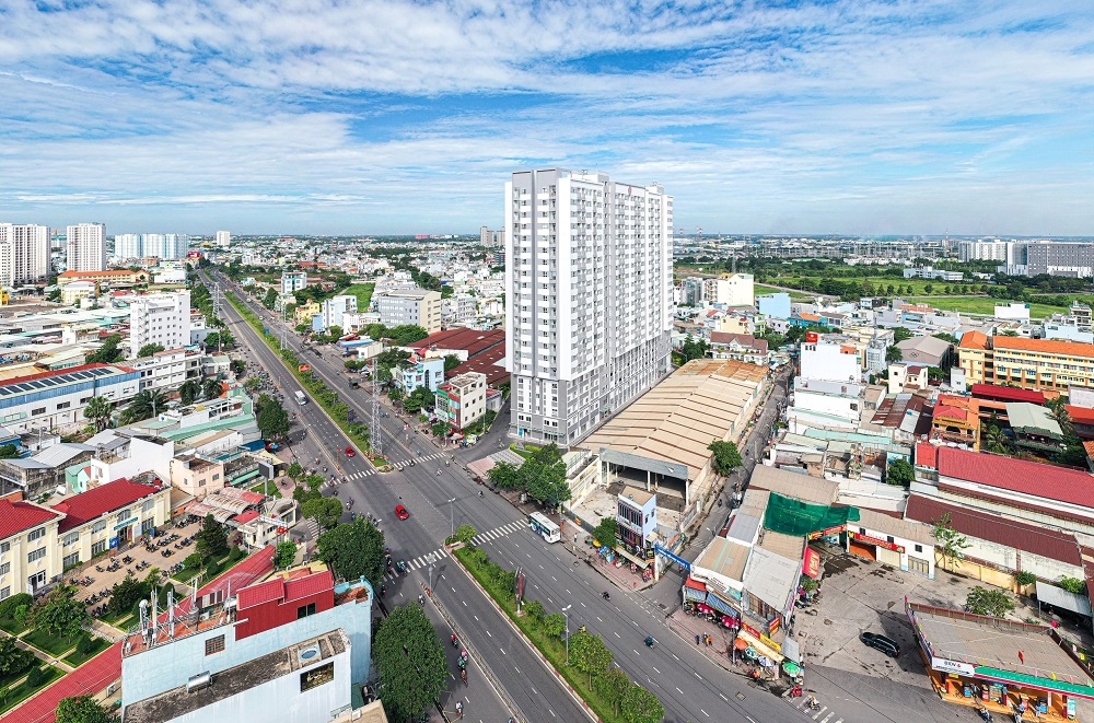 Căn hộ khu Tây Sài Gòn thu hút người miền Tây