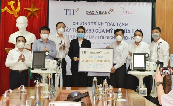 Tập đoàn TH và Ngân hàng Bắc Á chung tay chống dịch Covid-19