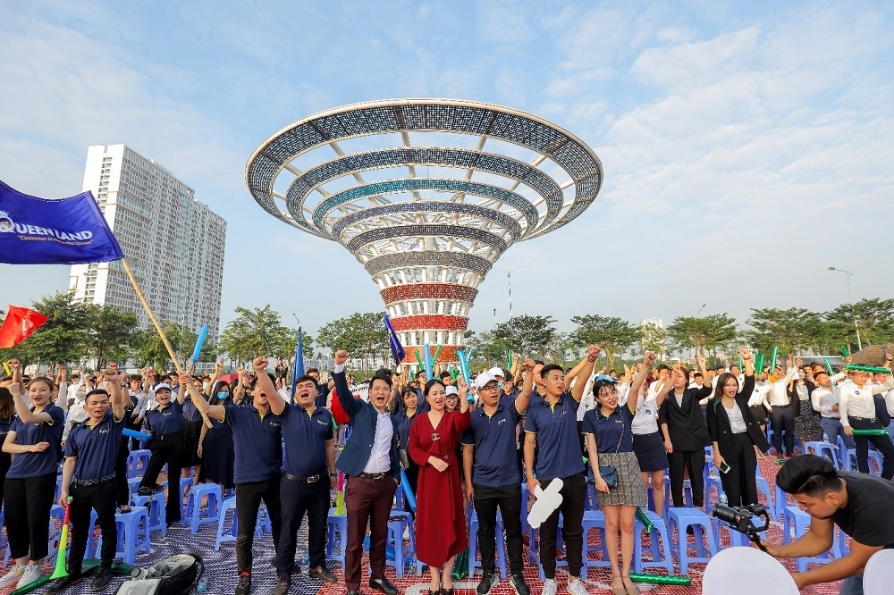 Hàng nghìn “chiến binh” tham dự Lễ ra quân dự án Khu đô thị Dương Nội