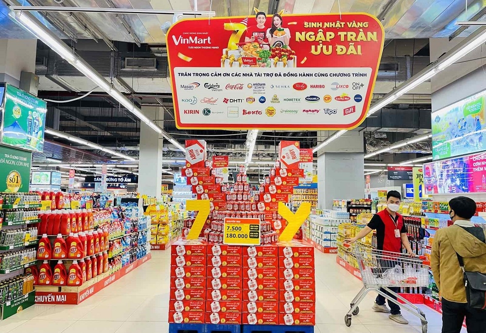 Sinh nhật VinMart/VinMart+ 7 tuổi: Ngàn ưu đãi vàng tri ân khách hàng