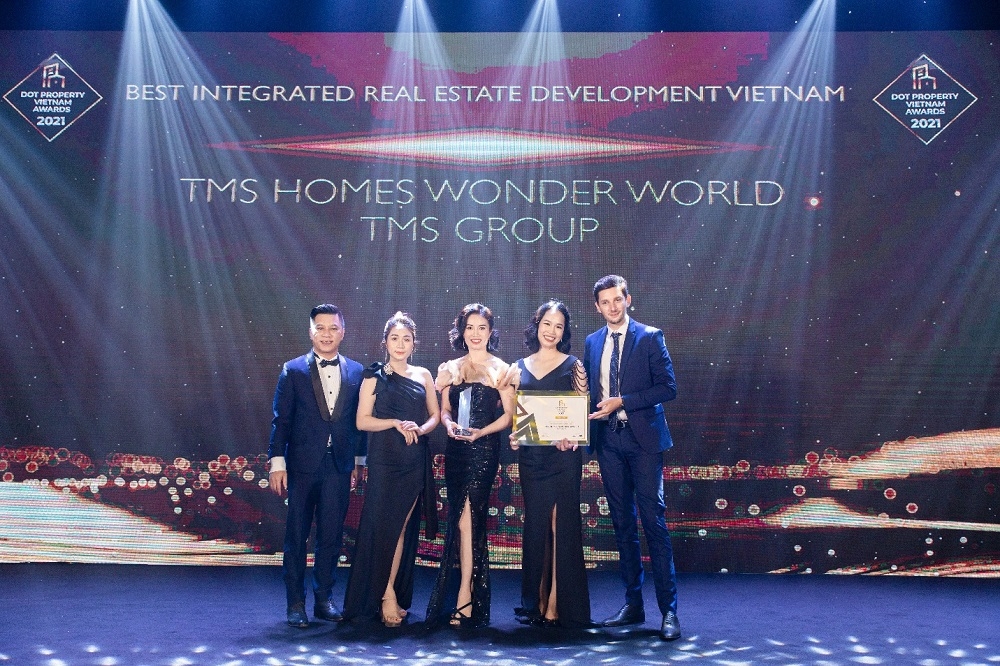 dot property vietnam awards 2021 vinh danh tms group voi giai thuong tms homes wonder world du an khu do thi tich hop tot nhat viet nam 2021