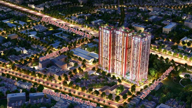 Hanoi Paragon hút khách nhờ vị trí vàng và thiết kế căn hộ đẳng cấp ngay trung tâm Cầu Giấy