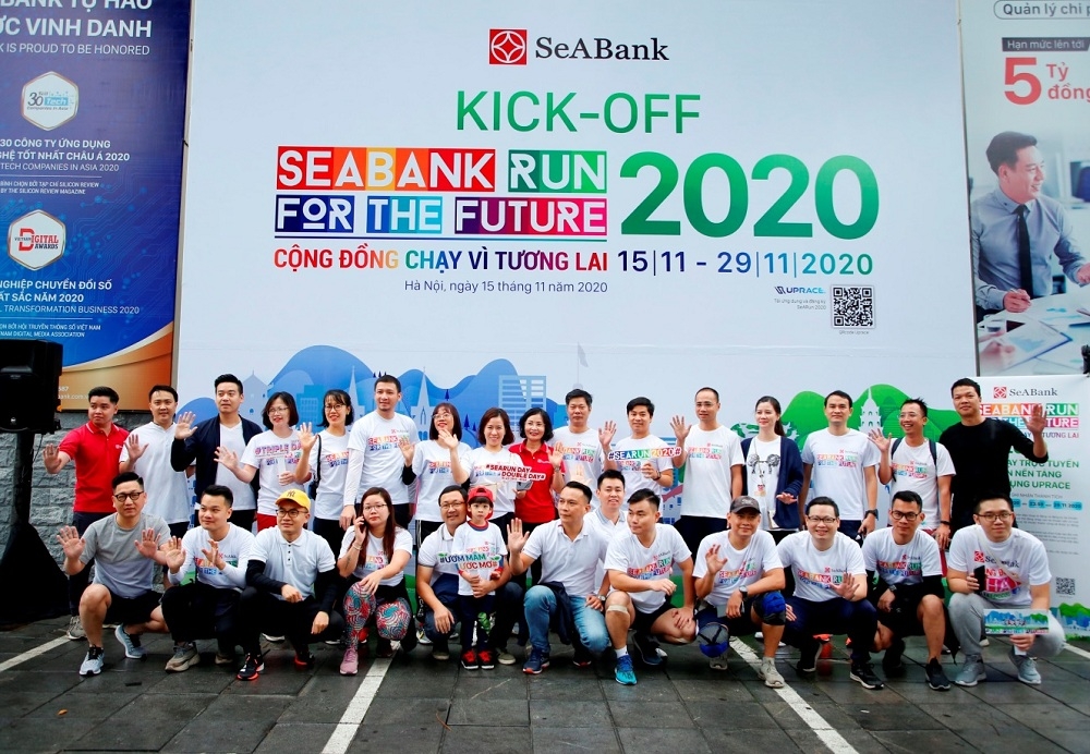 giai chay seabank run for the future 2020 trao tang 27 suat hoc bong khuyen hoc tri gia gan 22 ty dong