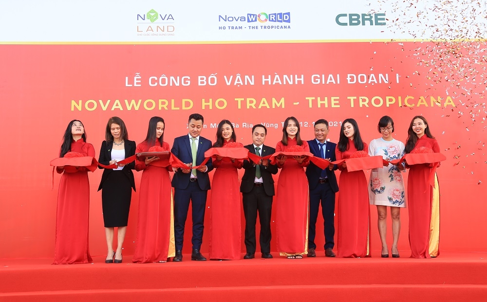 Giai đoạn 1 The Tropicana - NovaWorld Ho Tram đã đi vào vận hành