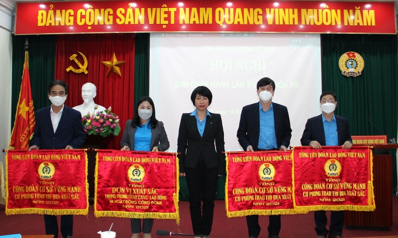 cong doan xay dung viet nam tong ket cong tac nam 2021 trien khai nhiem vu nam 2022