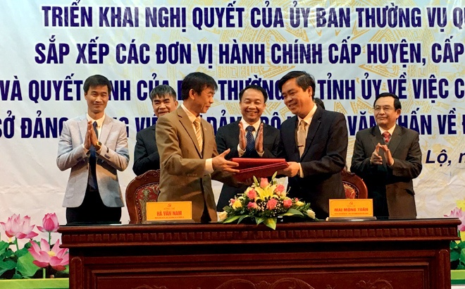 Yên Bái: Thị xã Nghĩa Lộ khẩn trương ổn định sau sáp nhập