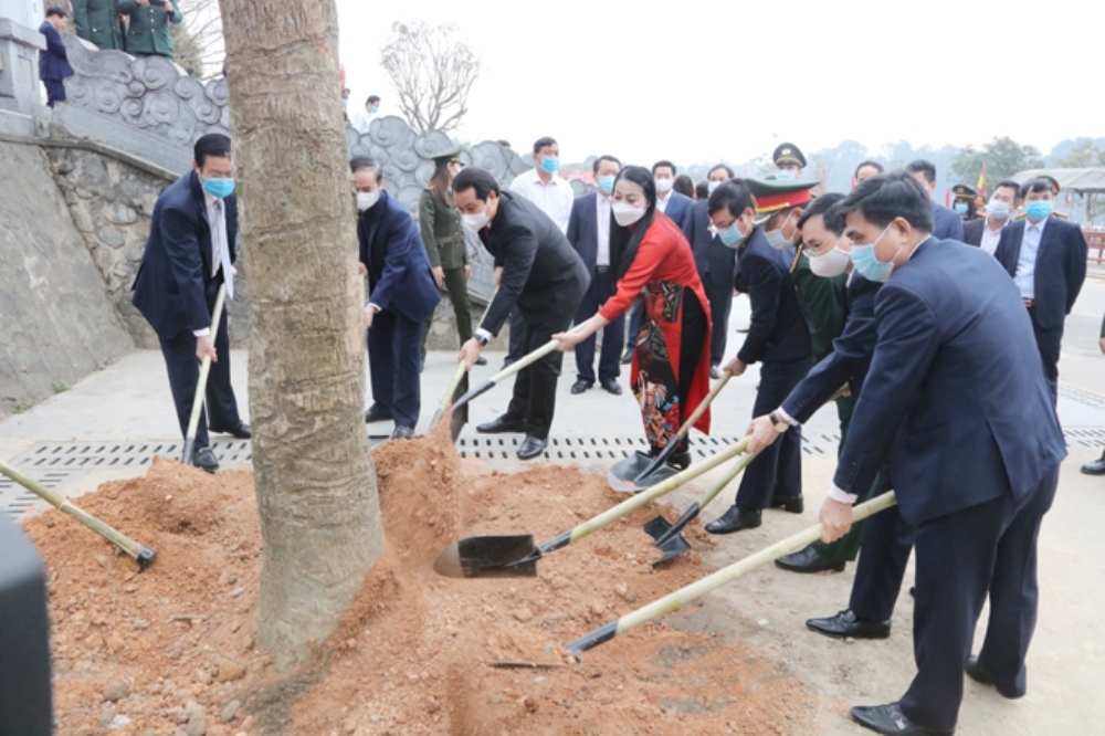 Vĩnh Phúc: Phát động “Tết trồng cây đời đời nhớ ơn Bác Hồ” Xuân Tân Sửu 2021