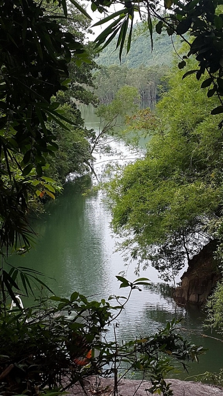 ho yen trung quang ninh du lich ho tren nui